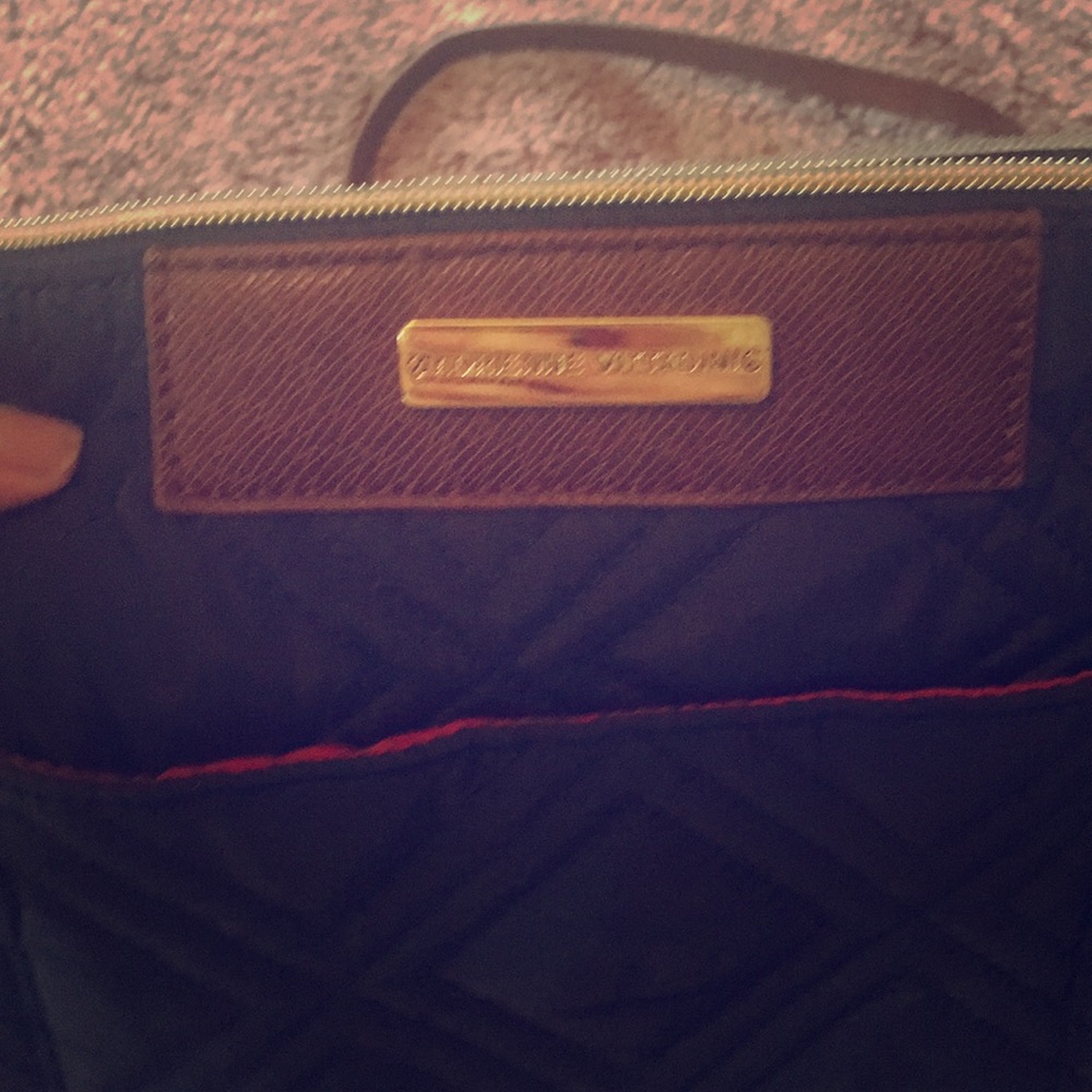 Adrienne Vittadini navy blue crossbody bag